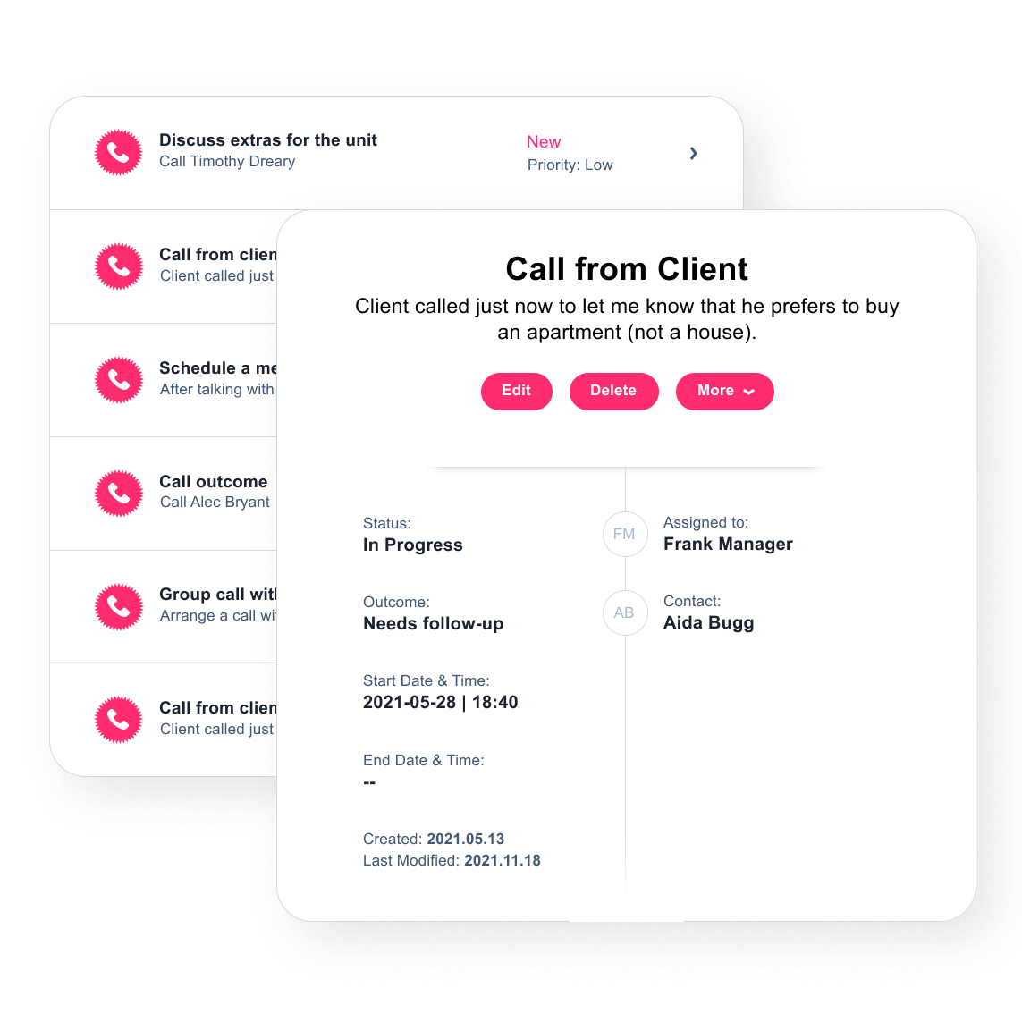 Monitor your entire call history