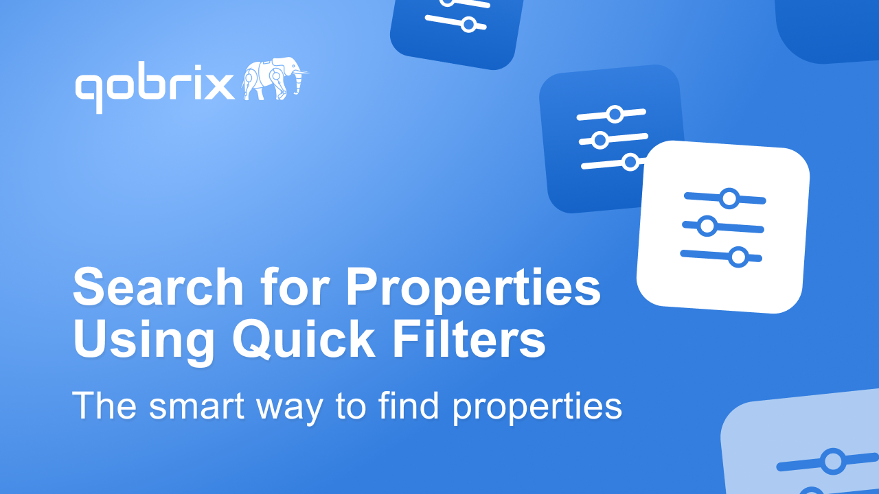 Search for Properties Using Quick Filters