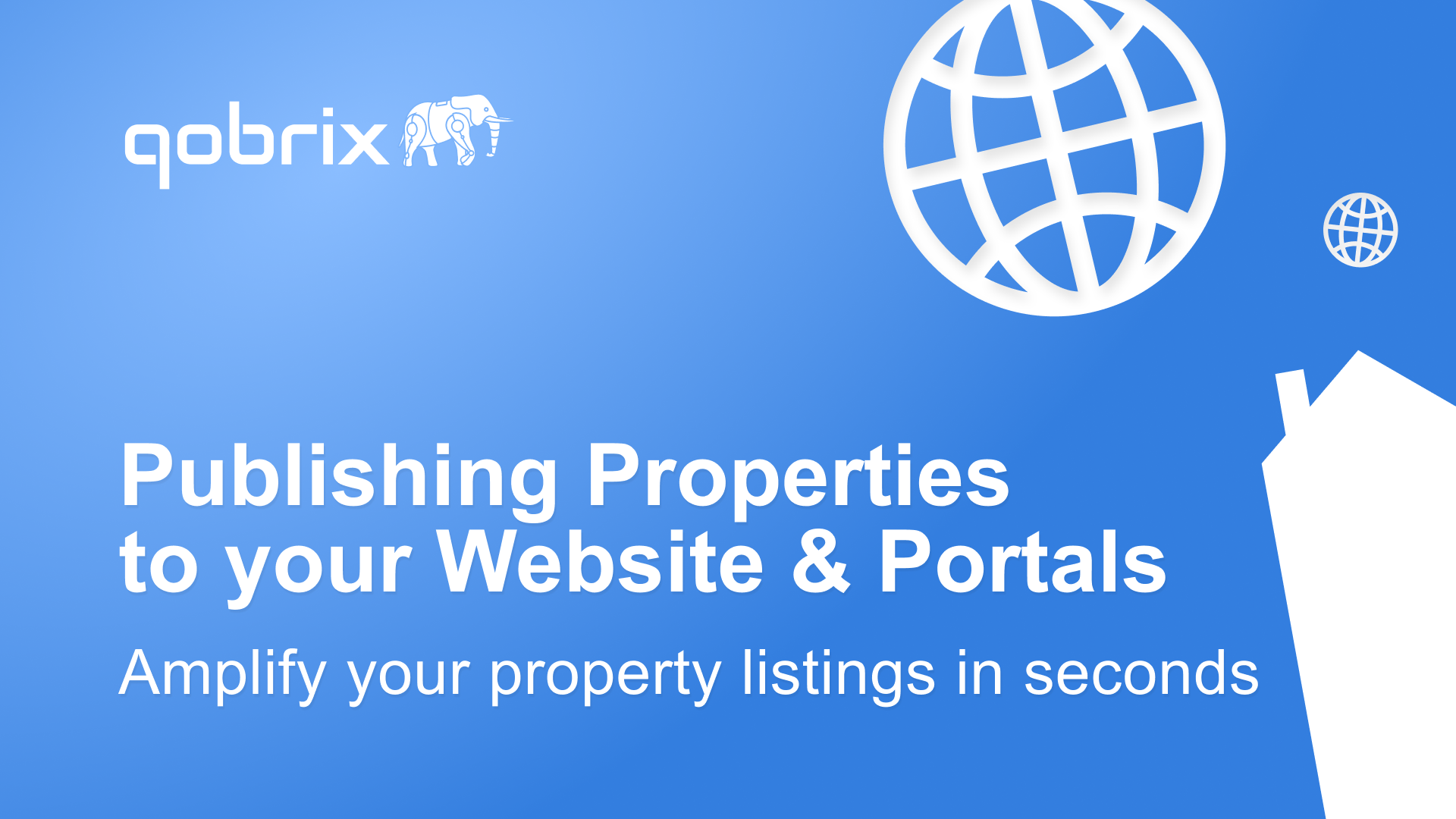Publishing properties to your website and real estate portals through Qobrix