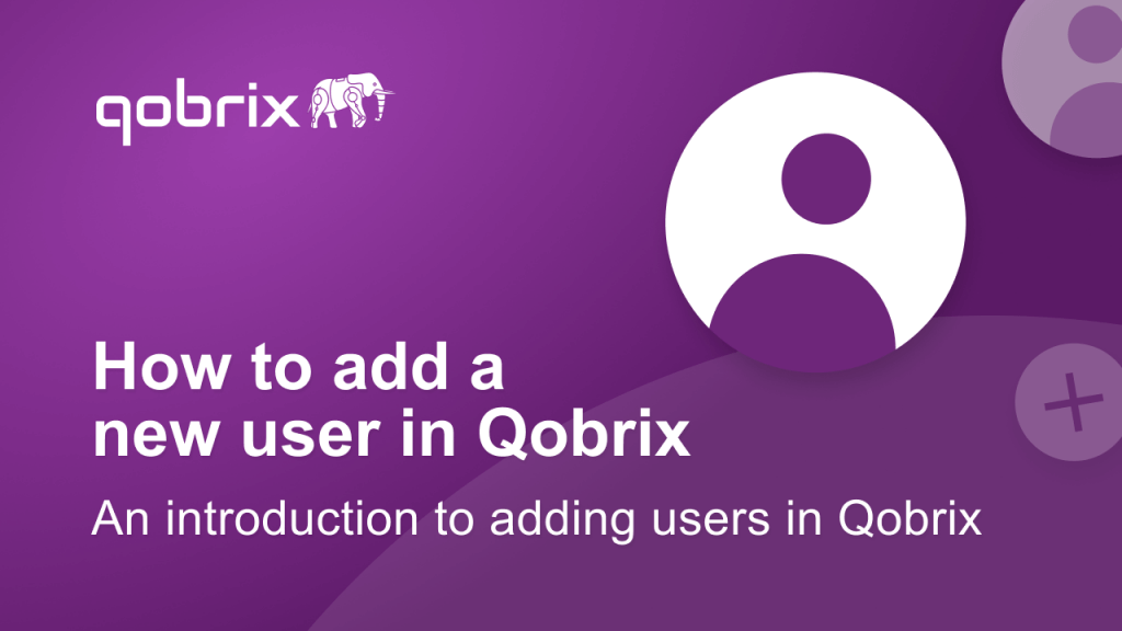 How to add a new user to Qobrix Real Estate CRM
