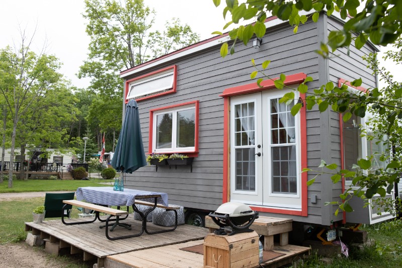 Unusual type of house: tiny home