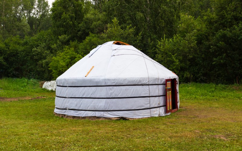 Unusual type of house - yurt