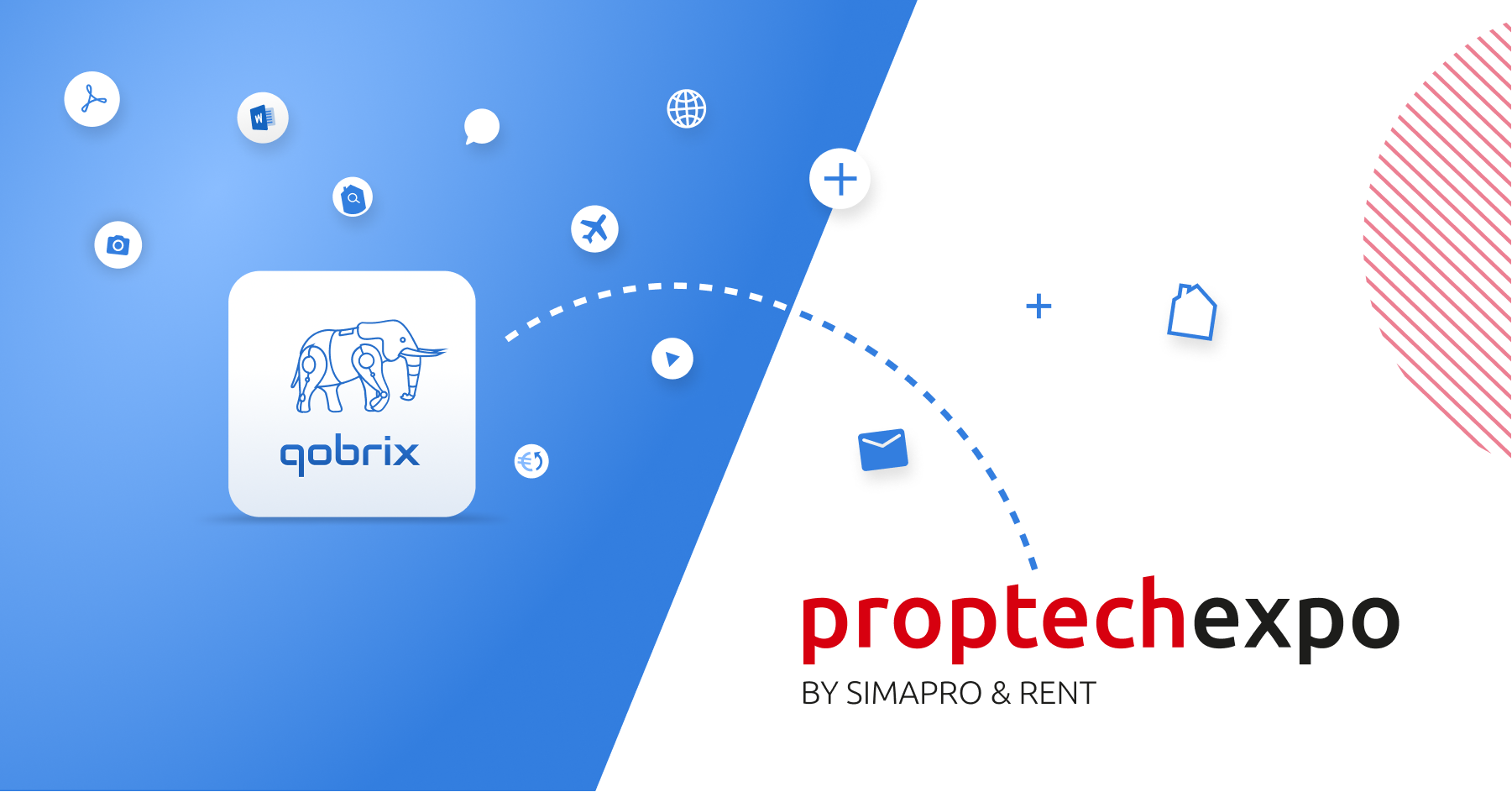 Qobrix exhibits at the PropTech Expo 2022 in Madrid, Spain